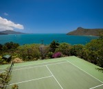 Tennis Court with a View